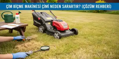 Çim Biçme Makinesi Çimi Neden Sarartır? (Çözüm Rehberi)