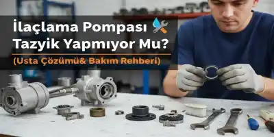 İlaçlama Pompası Tazyik Yapmıyor Mu? (Usta Çözümü & Bakım Rehberi)