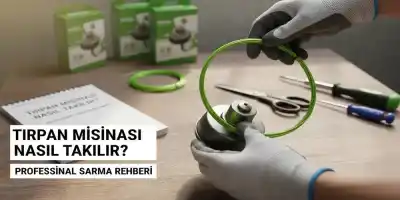 Tırpan Misinası Nasıl Takılır? Profesyonel Sarma Rehberi (Usta İpuçları)