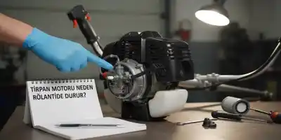 Tırpan Motoru Rölantide Neden Durur? (Kesin Çözüm Rehberi)