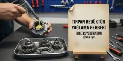 Tırpan Redüktör Yağlama Rehberi : Dişli Kutusu Bakımı (Usta İşi)
