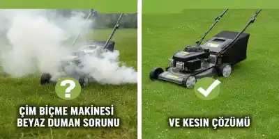 Çim Biçme Makinesi Beyaz Duman Sorunu ve Kesin Çözümü | 32 Yıllık Usta Rehberi