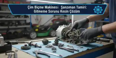 Çim Biçme Makinesi Şanzıman Tamiri: Gitmeme Sorunu Kesin Çözüm!