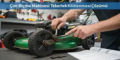 Çim Biçme Makinesi Tekerlek Kilitlemesi Çözümü | Usta Rehberi
