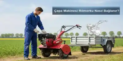 Çapa Makinesi Römorku Nasıl Bağlanır? | Usta Bağlantı Rehberi