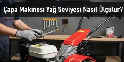 Çapa Makinesi Yağ Seviyesi Nasıl Ölçülür? | Kesin Rehber