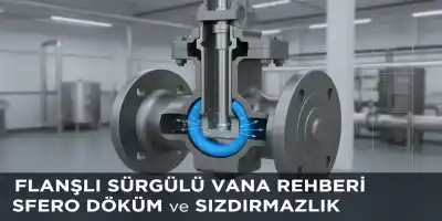 Flanşlı Sürgülü Vana Rehberi | Sfero Döküm ve Sızdırmazlık