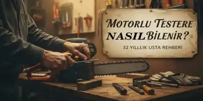 Motorlu Testere Zinciri Nasıl Bilenir? | 32 Yıllık Usta Rehberi