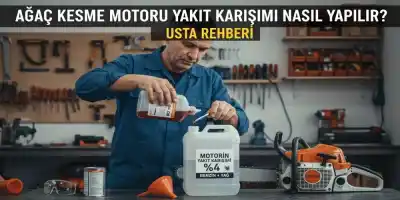 Ağaç Kesme Motoru Yakıt Karışımı Nasıl Yapılır? | Usta Rehberi