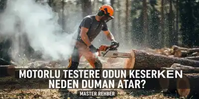 Motorlu Testere Odun Keserken Neden Duman Atar? | Master Rehber