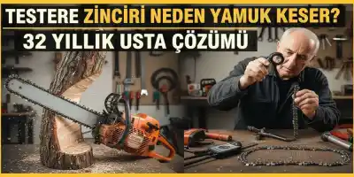Testere Zinciri Neden Yamuk Keser? | 32 Yıllık Usta Çözümü