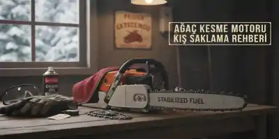Ağaç Kesme Motoru Kış Saklama Rehberi | 32 Yıllık Teknik Otorite