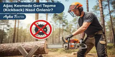 Ağaç Kesmede Geri Tepme (Kickback) Nasıl Önlenir? | Ayka Teknik