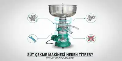 Süt Çekme Makinesi Neden Titrer? Teknik Çözüm Rehberi | Ayka Teknik