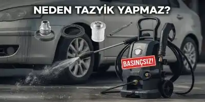 Basınçlı Yıkama Makinesi Neden Tazyik Yapmaz? | Teknik Çözüm Rehberi