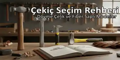 Çekiç Seçim Rehberi | Dövme Çelik ve Fiber Saplı Modeller