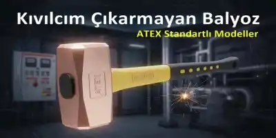 Kıvılcım Çıkarmayan Balyoz | ATEX Standartlı Modeller
