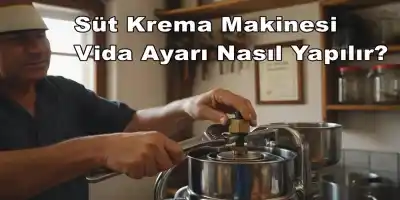 Süt Krema Makinesi Vida Ayarı Nasıl Yapılır? | 32 Yıllık Otorite