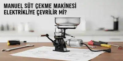 Manuel Süt Çekme Makinesi Elektrikliye Çevrilir mi? | Ayka Teknik