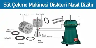 Süt Çekme Makinesi Diskleri Nasıl Dizilir? | Ayka Teknik