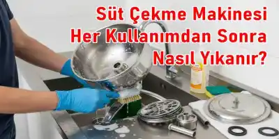 Süt Çekme Makinesi Nasıl Yıkanır? | 32 Yıllık Teknik Otorite
