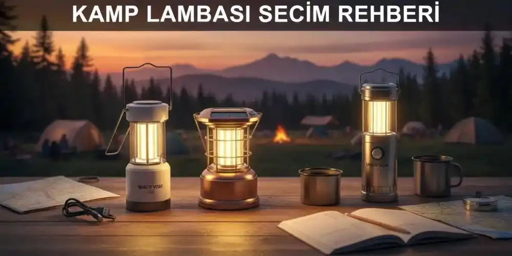Kamp Lambası Seçim Rehberi | En İyi Şarjlı ve Solar Modeller