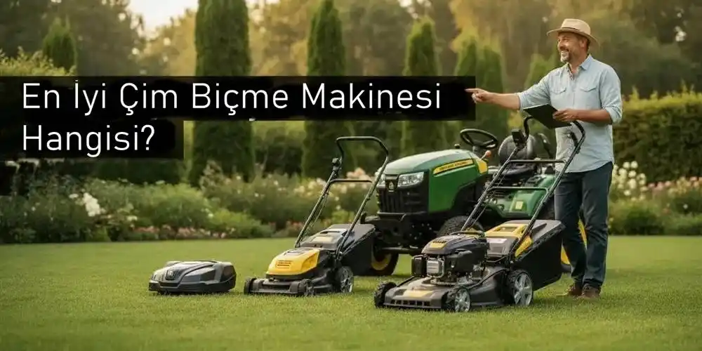 En İyi Çim Biçme Makinesi Hangisi? Uzman Tavsiyeleri