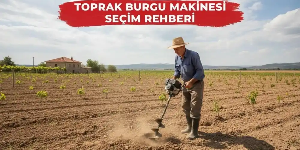 Toprak Burgu Makinesi Seçim Rehberi | Ayka Teknik
