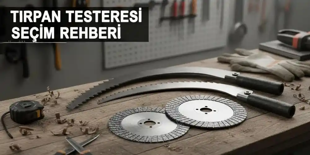 Tırpan Testeresi Seçim Rehberi | Elmas Uçlu Bıçak ve Daireler