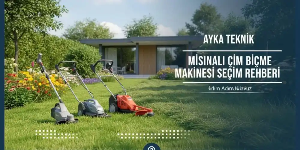Misinalı Çim Biçme Makinesi Seçim Rehberi | Ayka Teknik