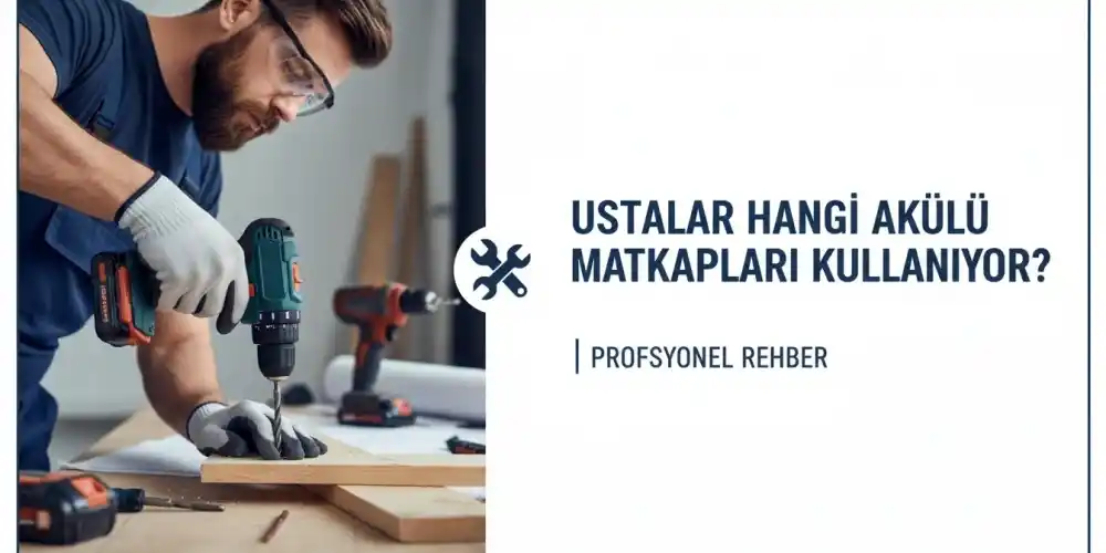 Ustalar Hangi Akülü Matkapları Kullanıyor? | Profesyonel Rehber