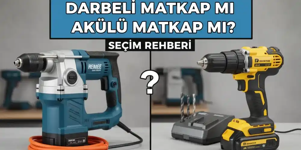 Darbeli Matkap mı Akülü Matkap mı? | Seçim Rehberi
