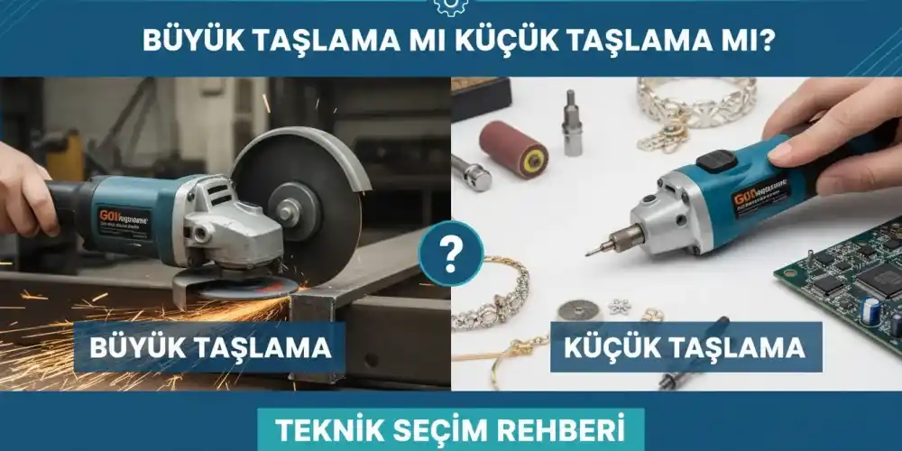 Büyük Taşlama mı Küçük Taşlama mı? | Teknik Seçim Rehberi
