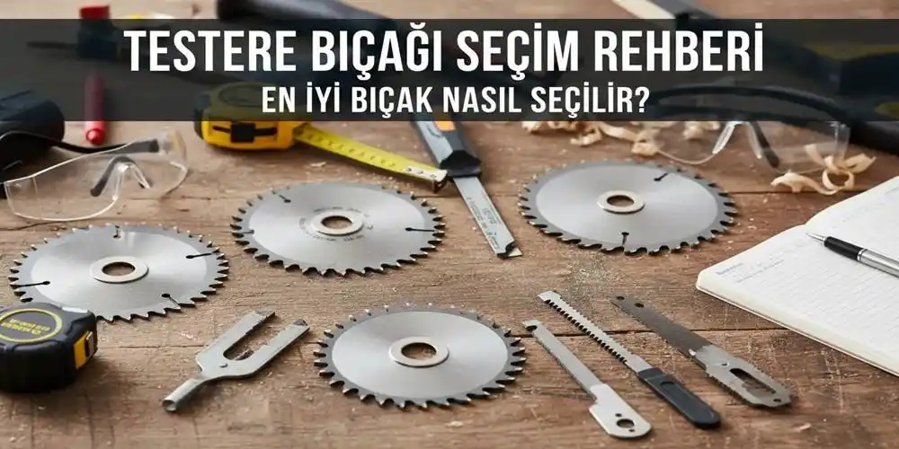 Testere Bıçağı Seçim Rehberi | En İyi Bıçak Nasıl Seçilir?