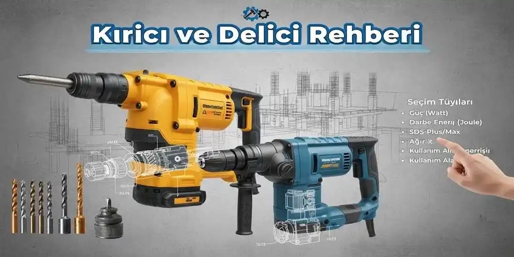 Kırıcı ve Delici Rehberi | Teknik Özellikler ve Seçim Tüyoları