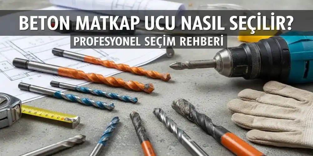 Beton Matkap Ucu Nasıl Seçilir? Profesyonel Seçim Rehberi