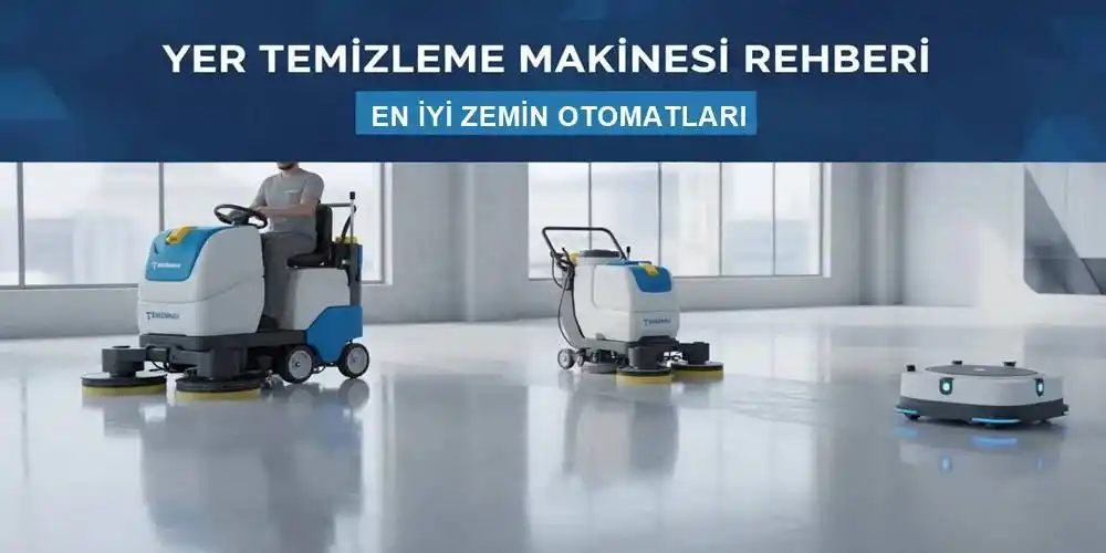 Yer Temizleme Makinesi Rehberi | En İyi Zemin Otomatları