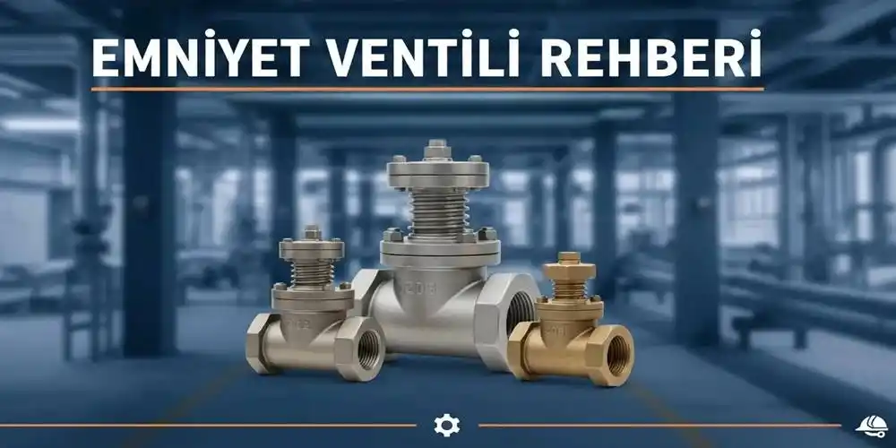 Emniyet Ventili Rehberi | Basınç Tahliye Valfi Seçimi