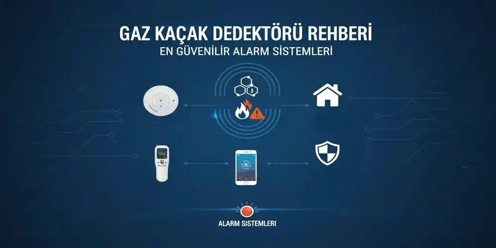 Gaz Kaçak Dedektörü Rehberi | En Güvenilir Alarm Sistemleri