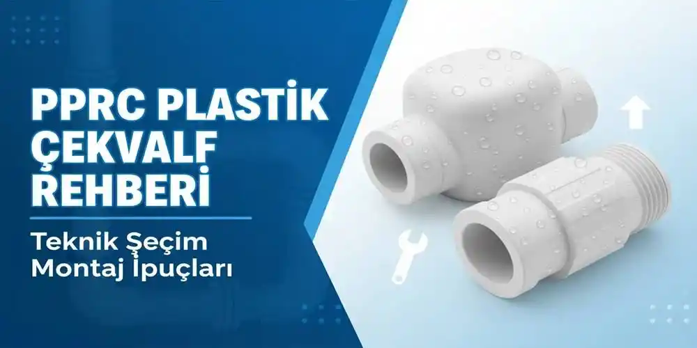 PPRC Plastik Çekvalf Rehberi | Teknik Seçim ve Montaj İpuçları