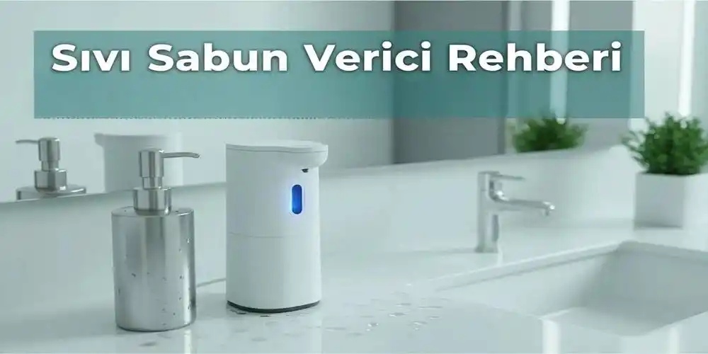 Sıvı Sabun Verici Rehberi | Paslanmaz ve Sensörlü Modeller