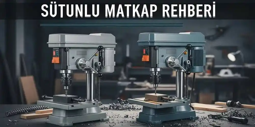 Sütunlu Matkap Rehberi | En İyi Masaüstü ve Şanzımanlı Modeller