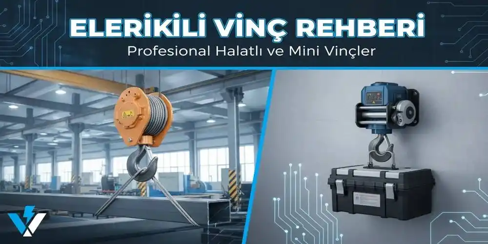 Elektrikli Vinç Rehberi | Profesyonel Halatlı ve Mini Vinçler
