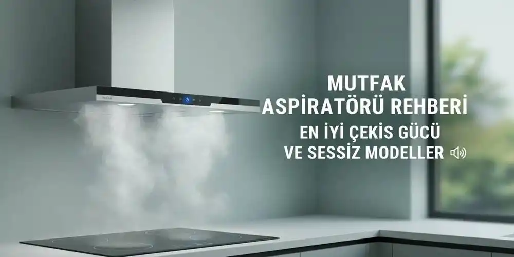 Mutfak Aspiratörü Rehberi | En İyi Çekiş Gücü ve Sessiz Modeller