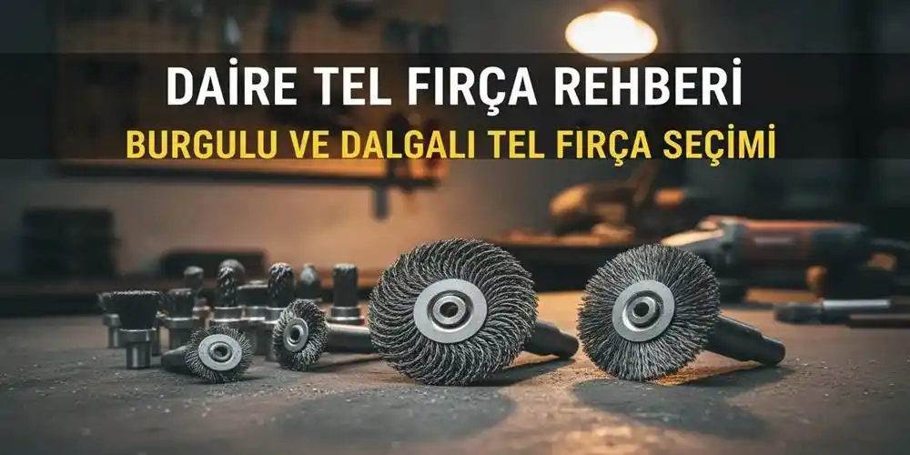 Daire Tel Fırça Rehberi| Burgulu ve Dalgalı Tel Fırça Seçimi