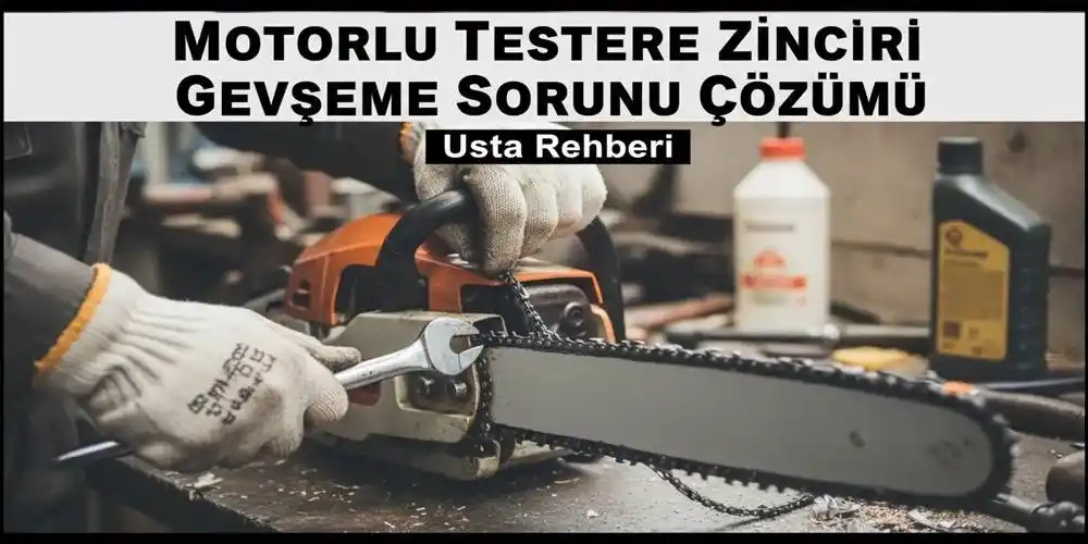 Motorlu Testere Zinciri Gevşeme Sorunu Çözümü | Usta Rehberi