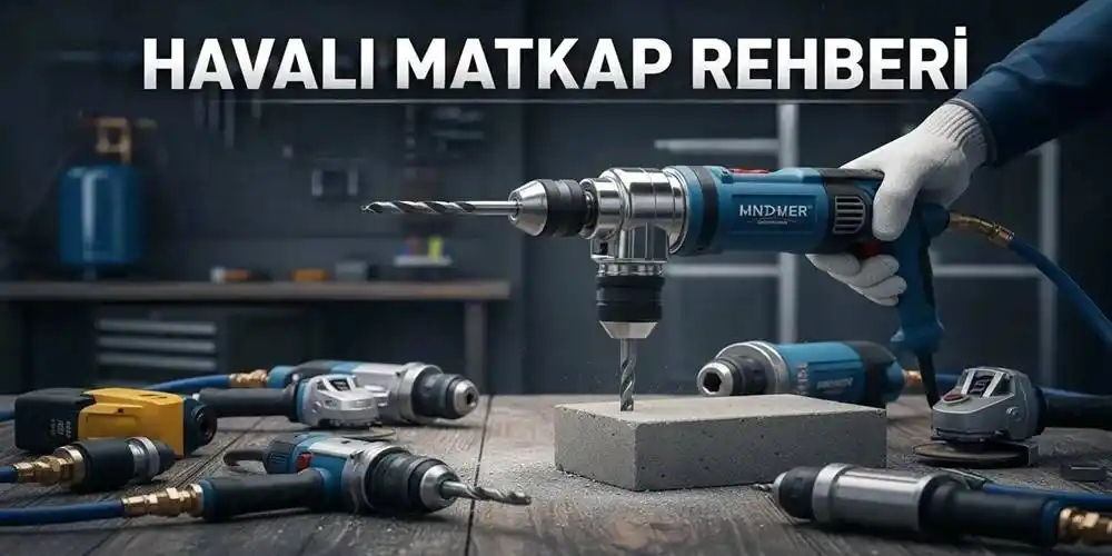 Havalı Matkap Rehberi | Profesyonel Pnömatik Modeller