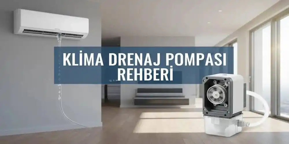 Klima Drenaj Pompası Rehberi| Sessiz ve Yüksek Basınçlı Modeller