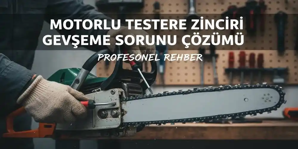 Motorlu Testere Zinciri Gevşeme Sorunu Çözümü | Profesyonel Rehber