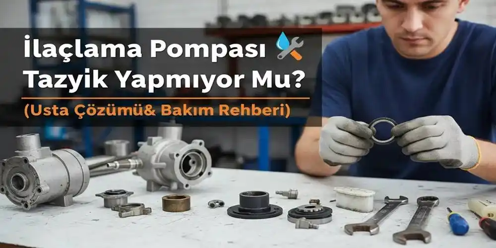 İlaçlama Pompası Tazyik Yapmıyor Mu? (Usta Çözümü & Bakım Rehberi)